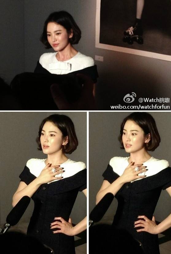 송혜교 단발 | 인스티즈