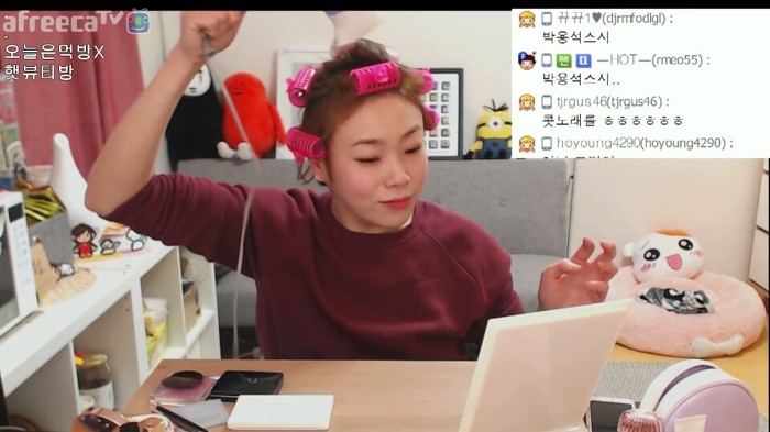 BJ 입짧은햇님이 먹방만 해야되는 이유 (feat.셀프 파마) | 인스티즈