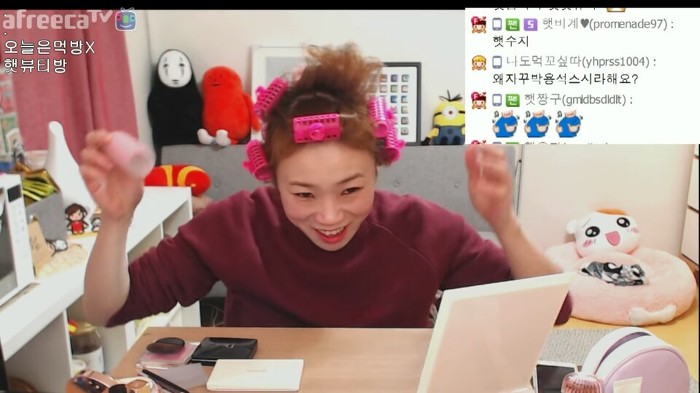 BJ 입짧은햇님이 먹방만 해야되는 이유 (feat.셀프 파마) | 인스티즈