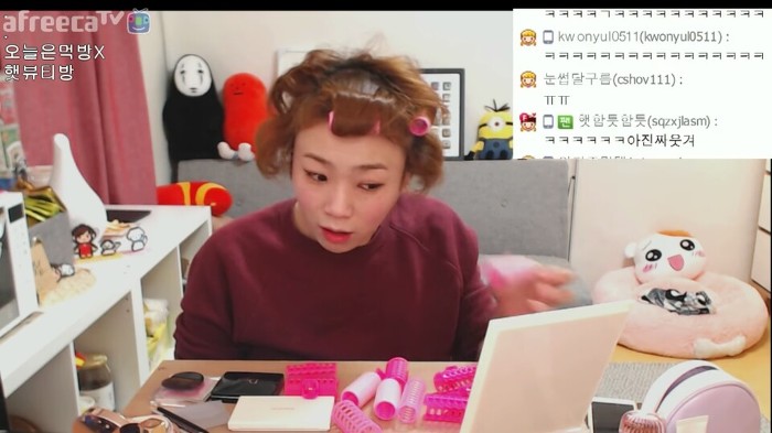 BJ 입짧은햇님이 먹방만 해야되는 이유 (feat.셀프 파마) | 인스티즈