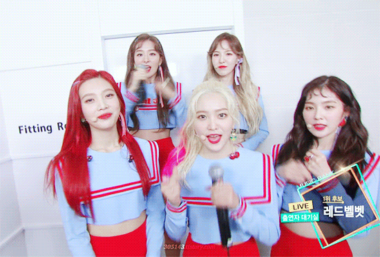 걸그룹 레드벨벳 단체 움짤 | 인스티즈