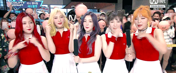 걸그룹 레드벨벳 단체 움짤 | 인스티즈
