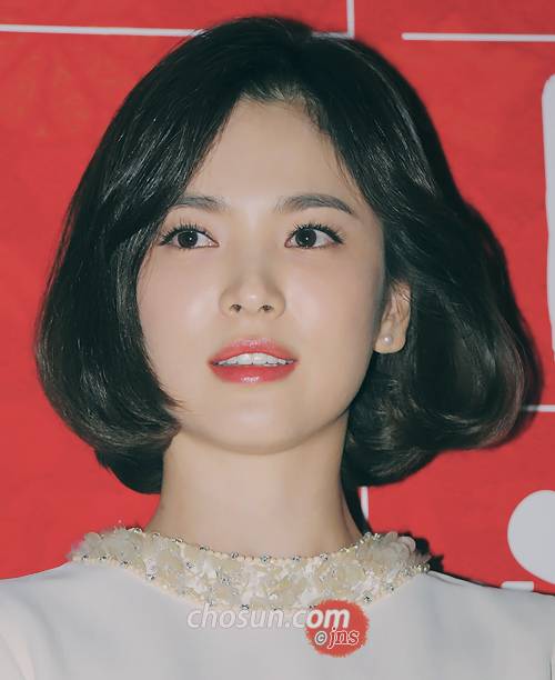 송혜교 단발 | 인스티즈