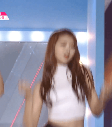 [프로듀스101] 본방에 앞서 믿고 보는 스톤나영의 핑거팁스 움짤 | 인스티즈