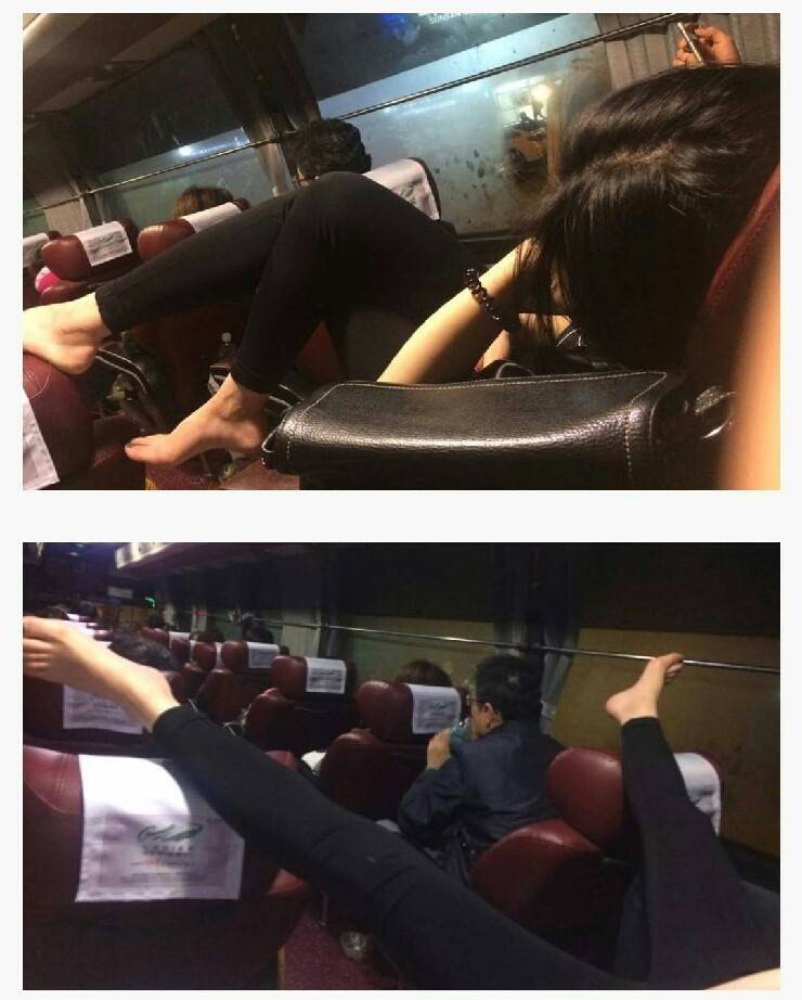 버스에서 호불호갈리는 여자행동 | 인스티즈