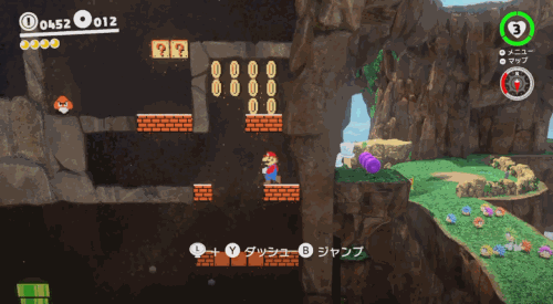 마리오 오디세이 기존 마리오 매니아들 취향저격하는 파트.gif | 인스티즈