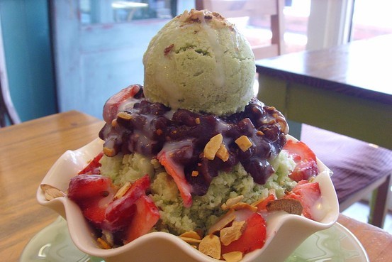 빙수의 기본 과일팥빙수 | 인스티즈