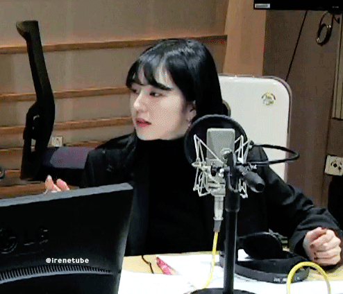 귀여운 앞머리 아이린.gif | 인스티즈