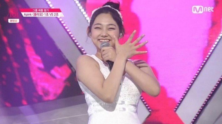 프로듀스 101번에 강미나가 악착같이 살뺀이유 돋보였던이유.jpg | 인스티즈