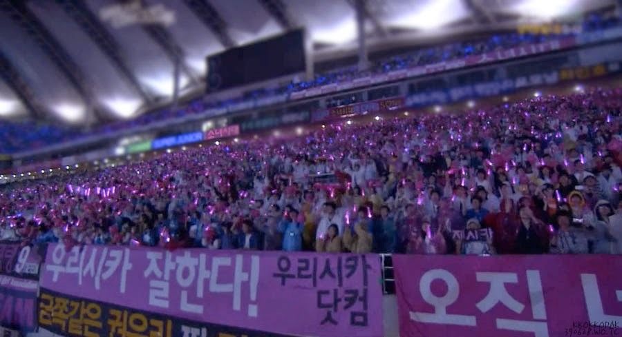 드림콘서트 걸그룹 팬들의 팬석 모습 | 인스티즈