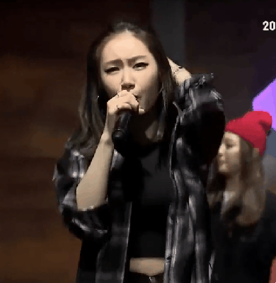 언프리티 랩스타 예지 움짤 방출 | 인스티즈