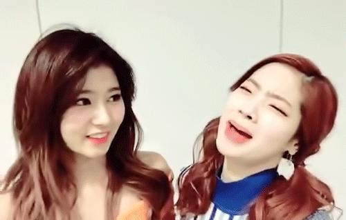 장난기가 넘치는 사나.gif | 인스티즈