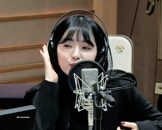 귀여운 앞머리 아이린.gif | 인스티즈