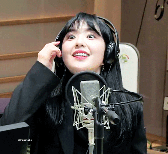 귀여운 앞머리 아이린.gif | 인스티즈