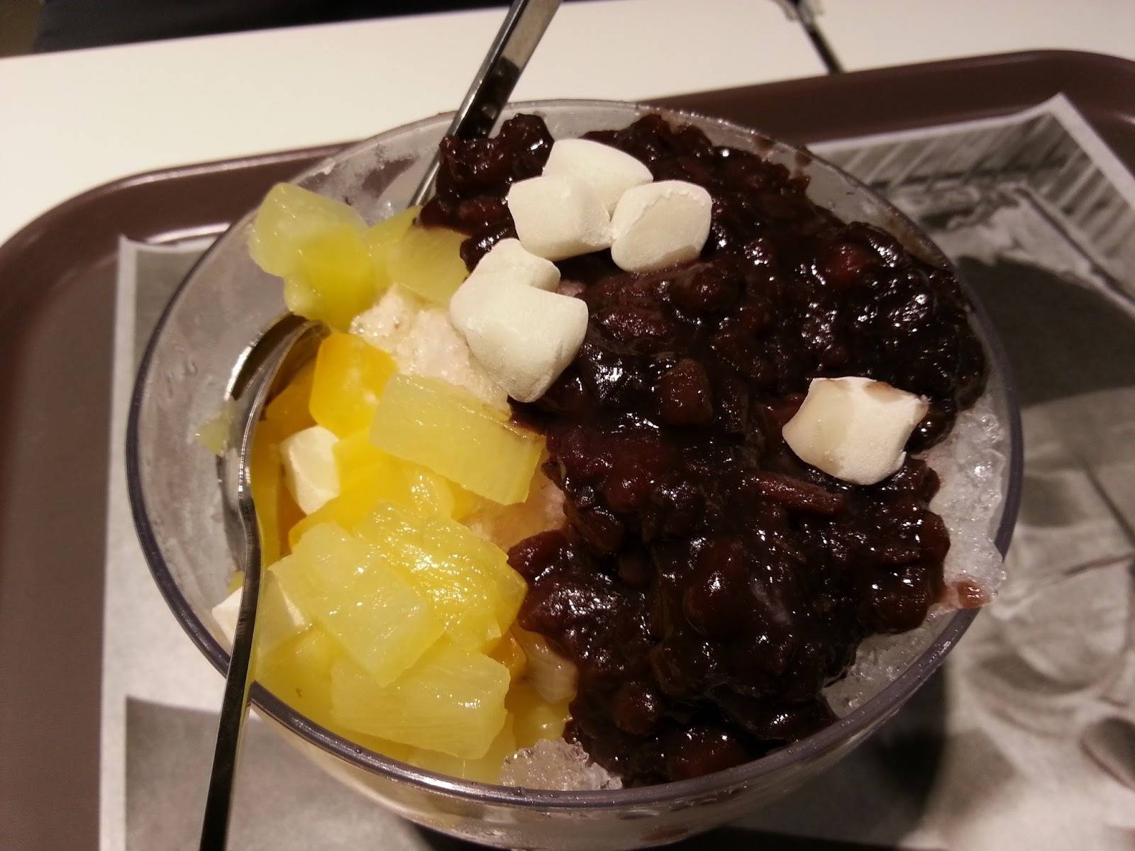 빙수의 기본 과일팥빙수 | 인스티즈