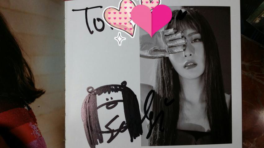 레드벨벳 슬기의 커스텀 싸인들.jpg | 인스티즈