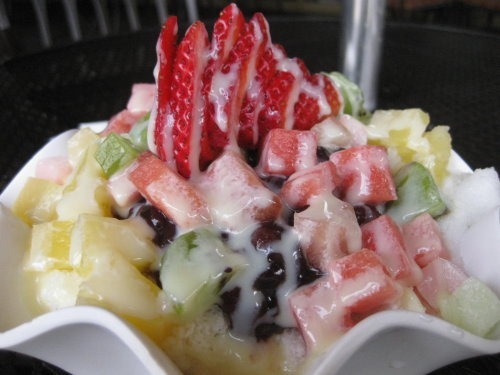 빙수의 기본 과일팥빙수 | 인스티즈