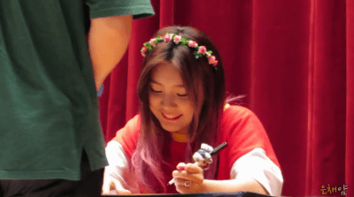 [다이아] 막냉이 은채 파업 gif | 인스티즈