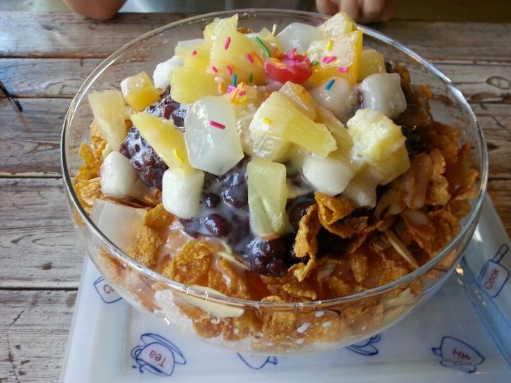 빙수의 기본 과일팥빙수 | 인스티즈