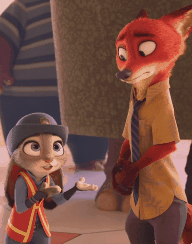 [주디X닉본격연애스토리] 멍청한 토끼와 교활한 여우의 잘못된 만남.gif -1화- | 인스티즈