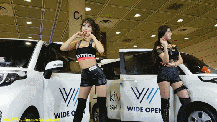 레이싱 모델 분들 움짤 | 인스티즈