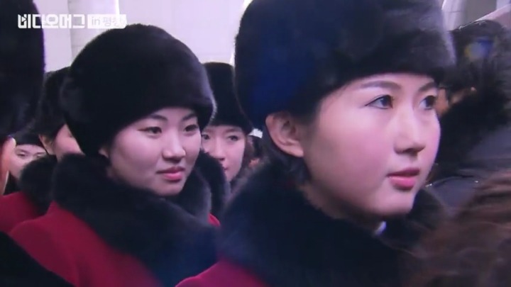 대학생 위주로 뽑은 북한 응원단.jpg | 인스티즈