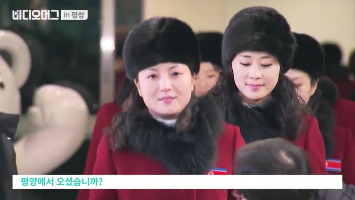 대학생 위주로 뽑은 북한 응원단.jpg | 인스티즈