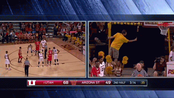 창의력 넘치는 자유투 방해 | 인스티즈