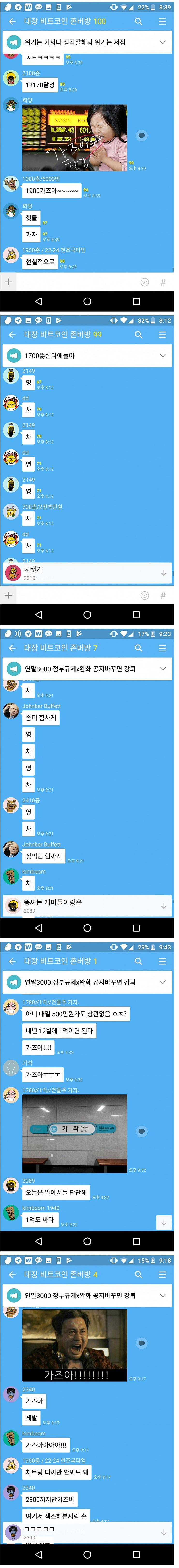 비트코인 단톡방 근황 | 인스티즈