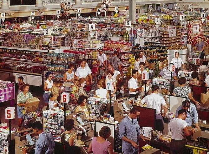 1950년대 미국 마트 | 인스티즈