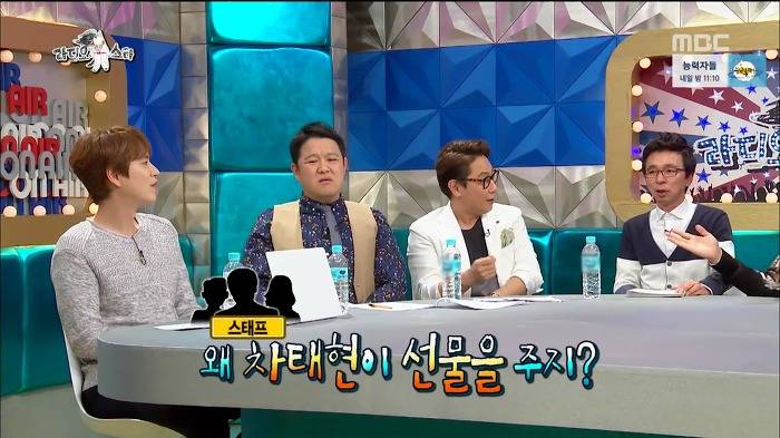 매번 스텝들에게 선물한다는 차태현이 프로듀사때만 선물 못한 이유.jpg | 인스티즈