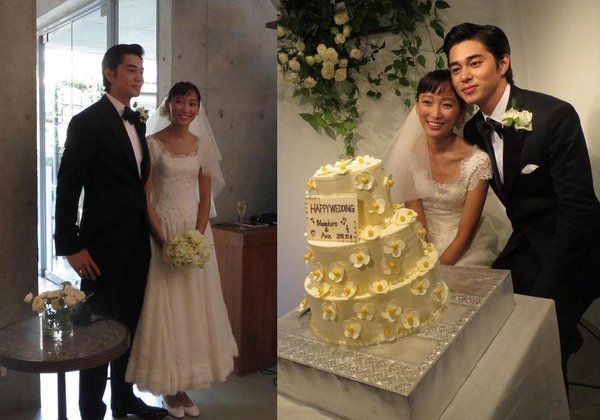 일본 연예인들의 결혼식 사진.jpg | 인스티즈