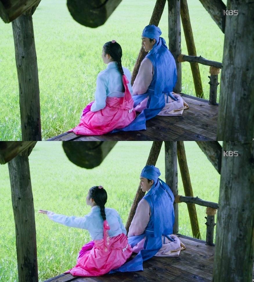 [7일의왕비] 한 폭의 수채화같던 청량하고 풋풋한 어린 채경과 진성대군 .jpgif (데이터주의) | 인스티즈