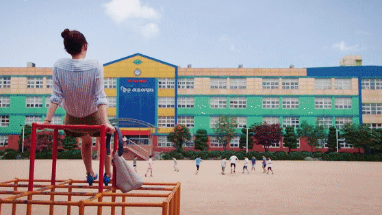 계절에 따라 각각 다른 느낌으로 설레는 드라마 분위기. gif | 인스티즈