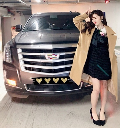 전효성이 타고다니는 자동차 | 인스티즈