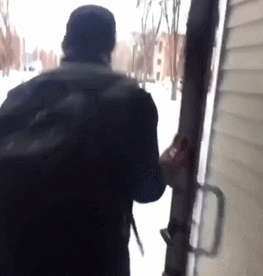 캐나다의 흔한 출근길.gif | 인스티즈