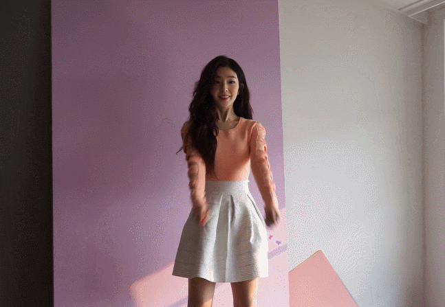 신발 모델 아이린.gif | 인스티즈