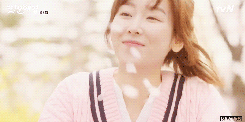 계절에 따라 각각 다른 느낌으로 설레는 드라마 분위기. gif | 인스티즈