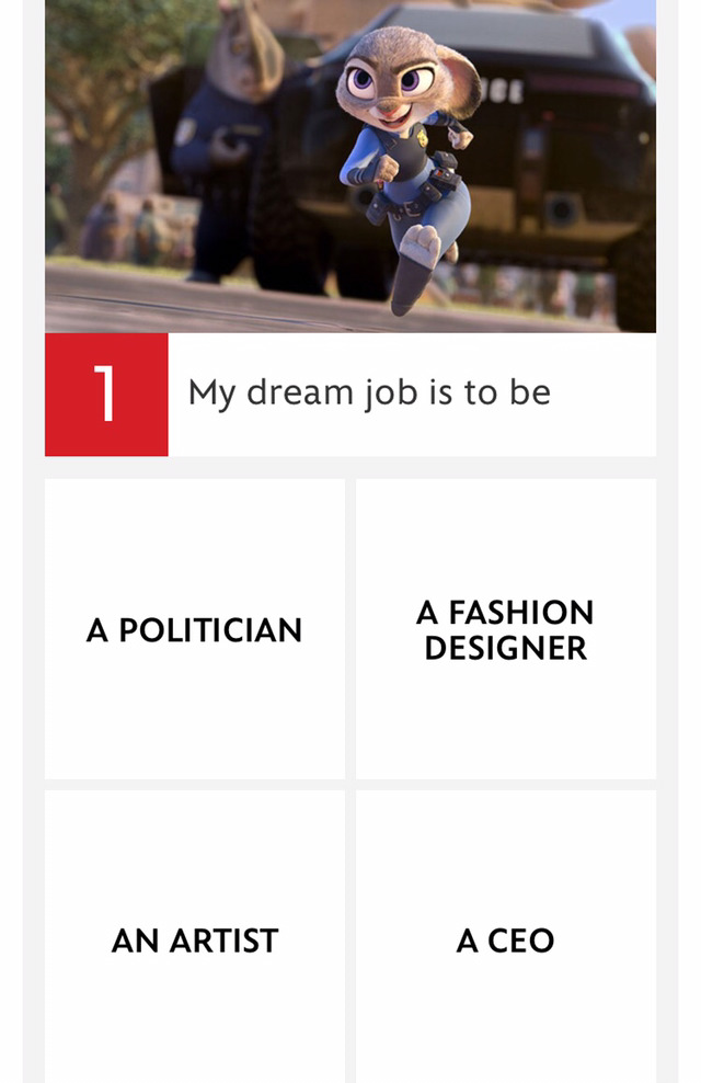 나는 주토피아에서 어떤 캐릭터일까? 테스트(영어주의) | 인스티즈