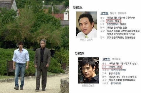 이병헌 키에 대한 미스테리 | 인스티즈