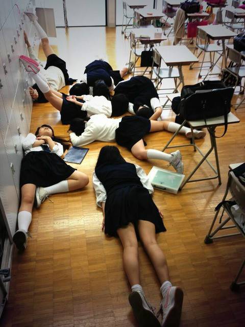 일본 여고생들의 쉬는시간 | 인스티즈