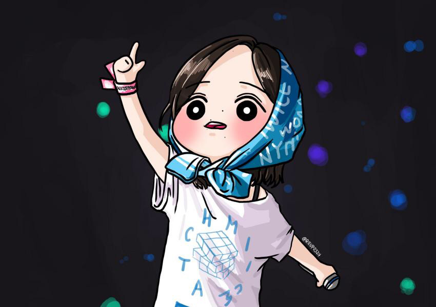 트와이스 : 묘이 미나 팬아트 | 인스티즈