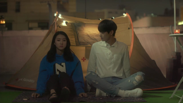 [마이로맨틱썸레시피] 모쏠 여주가 차은우 입간판과 사랑에 빠지는 웹드 3.5화 | 인스티즈