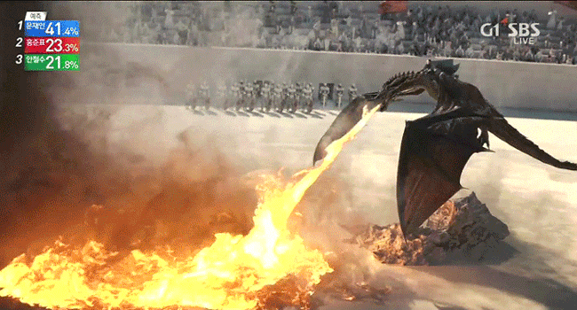 왕좌의 게임 드래곤라이더가 된 대너리스1 .gif | 인스티즈