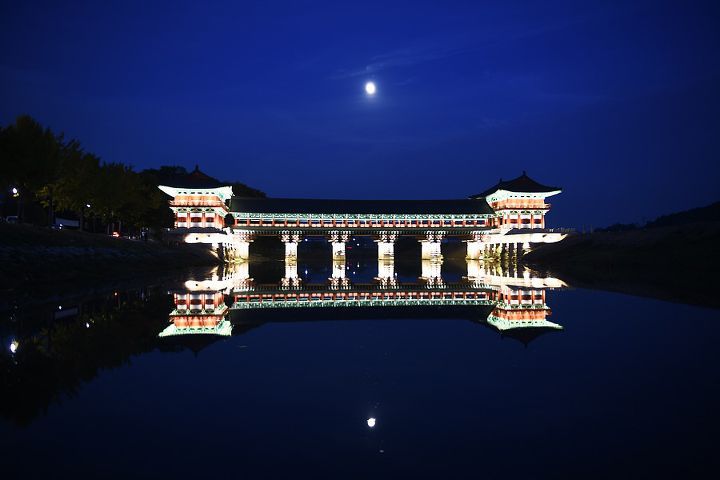 복원된 달처럼 아름다운 다리 경주 ' 월정교(月精橋) ' | 인스티즈