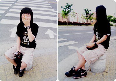 예전에 여중고딩들 사이에서 유행하는 패션 레전드 | 인스티즈