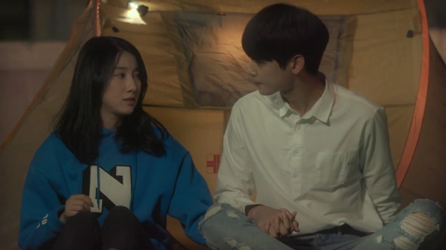 [마이로맨틱썸레시피] 모쏠 여주가 차은우 입간판과 사랑에 빠지는 웹드 3.5화 | 인스티즈