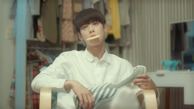 [마이로맨틱썸레시피] 모쏠 여주가 차은우 입간판과 사랑에 빠지는 웹드 3.5화 | 인스티즈