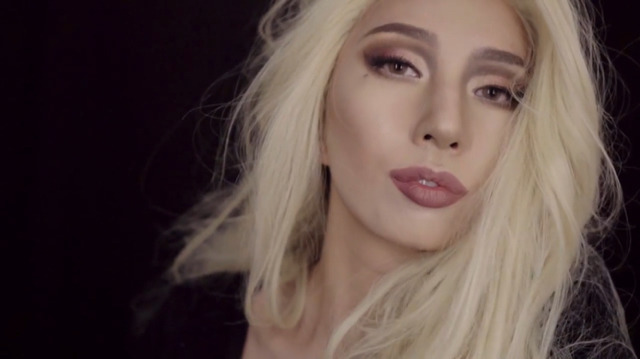 한 뷰티유튜버의 레이디 가가 커버 메이크업 | 인스티즈