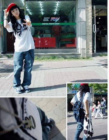 예전에 여중고딩들 사이에서 유행하는 패션 레전드 | 인스티즈